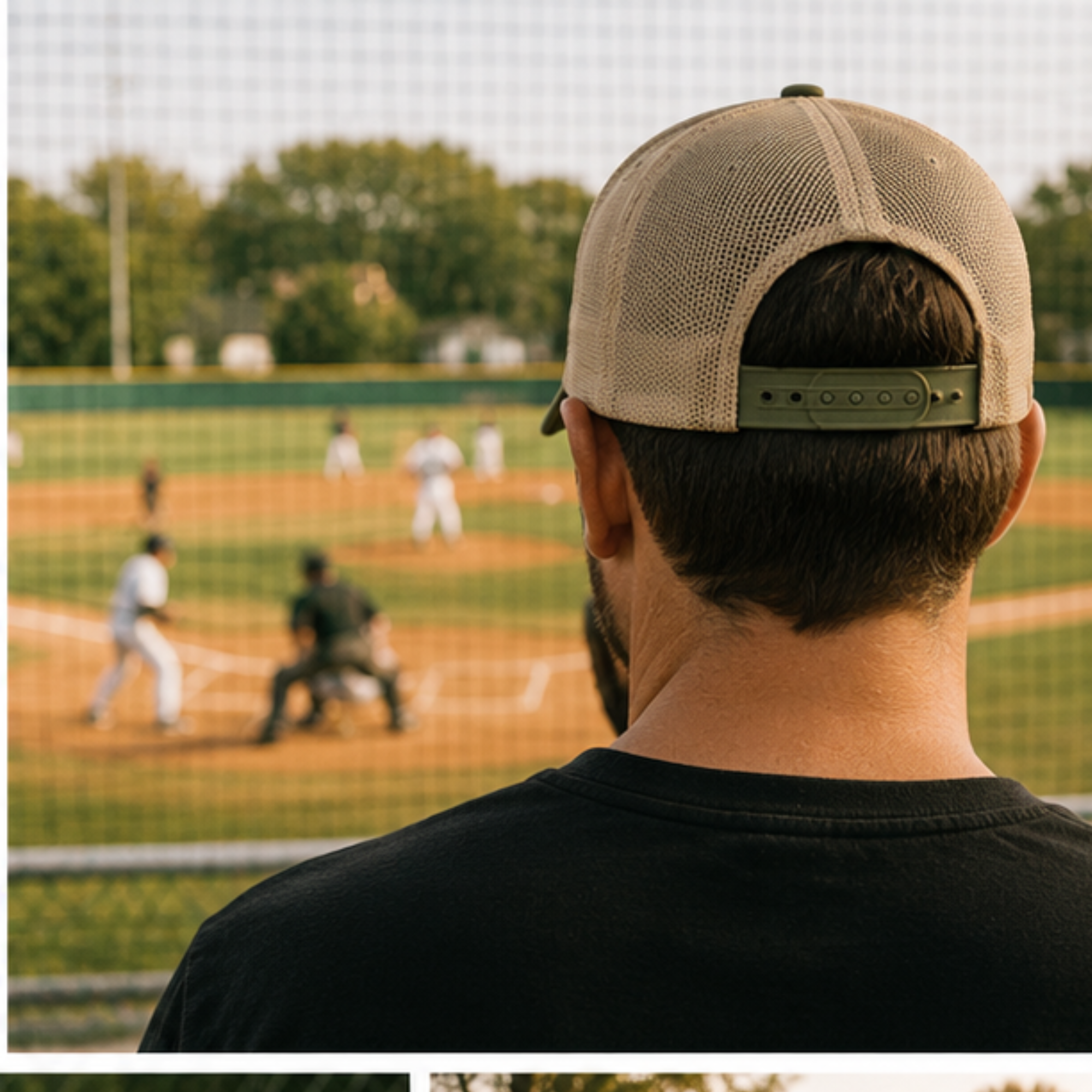 Diamond Dad Hat - Green