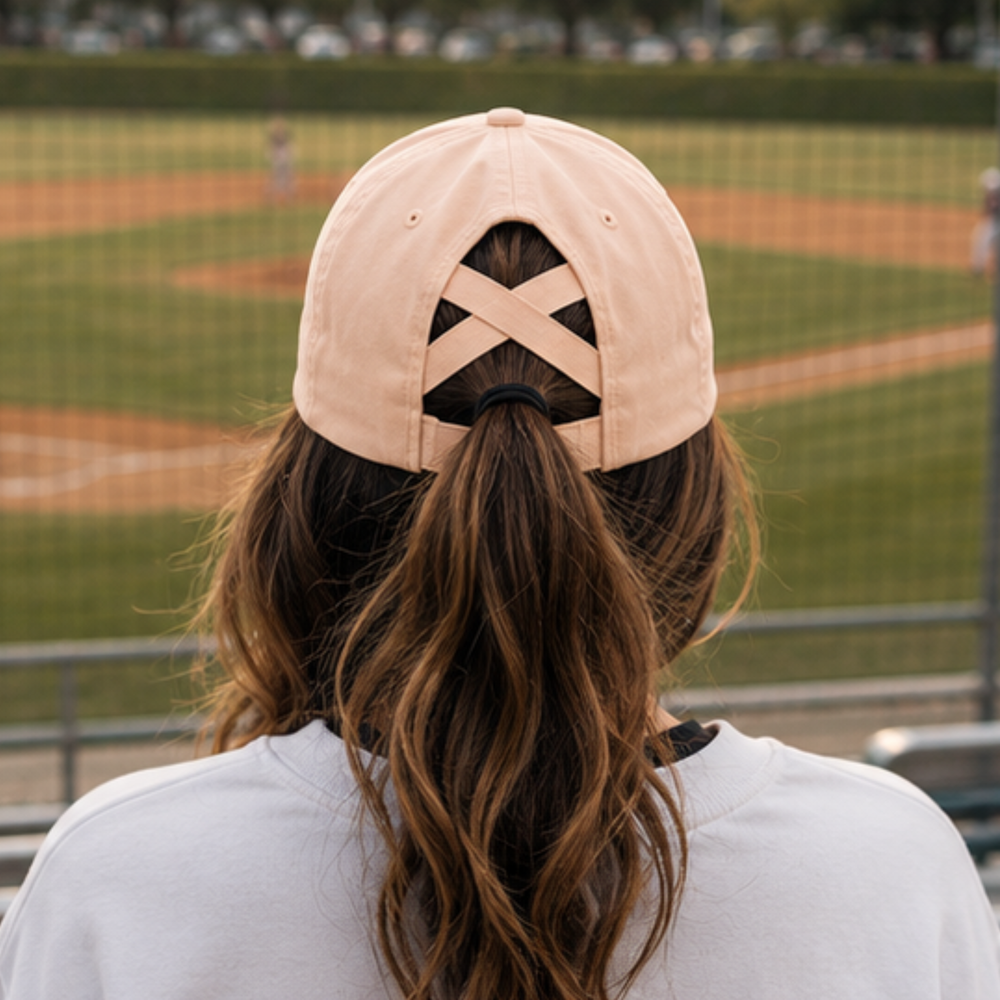 Diamond Social Club Ponytail Hat