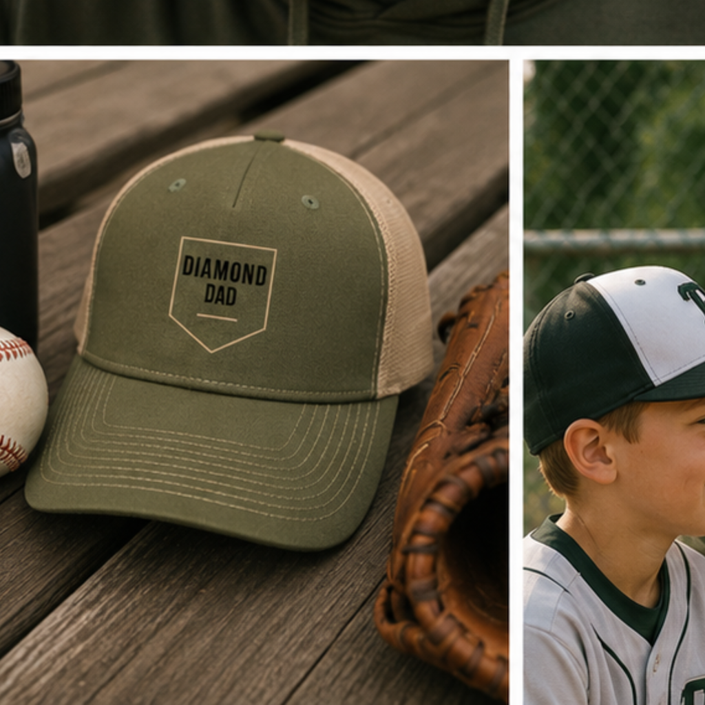 Diamond Dad Hat - Green