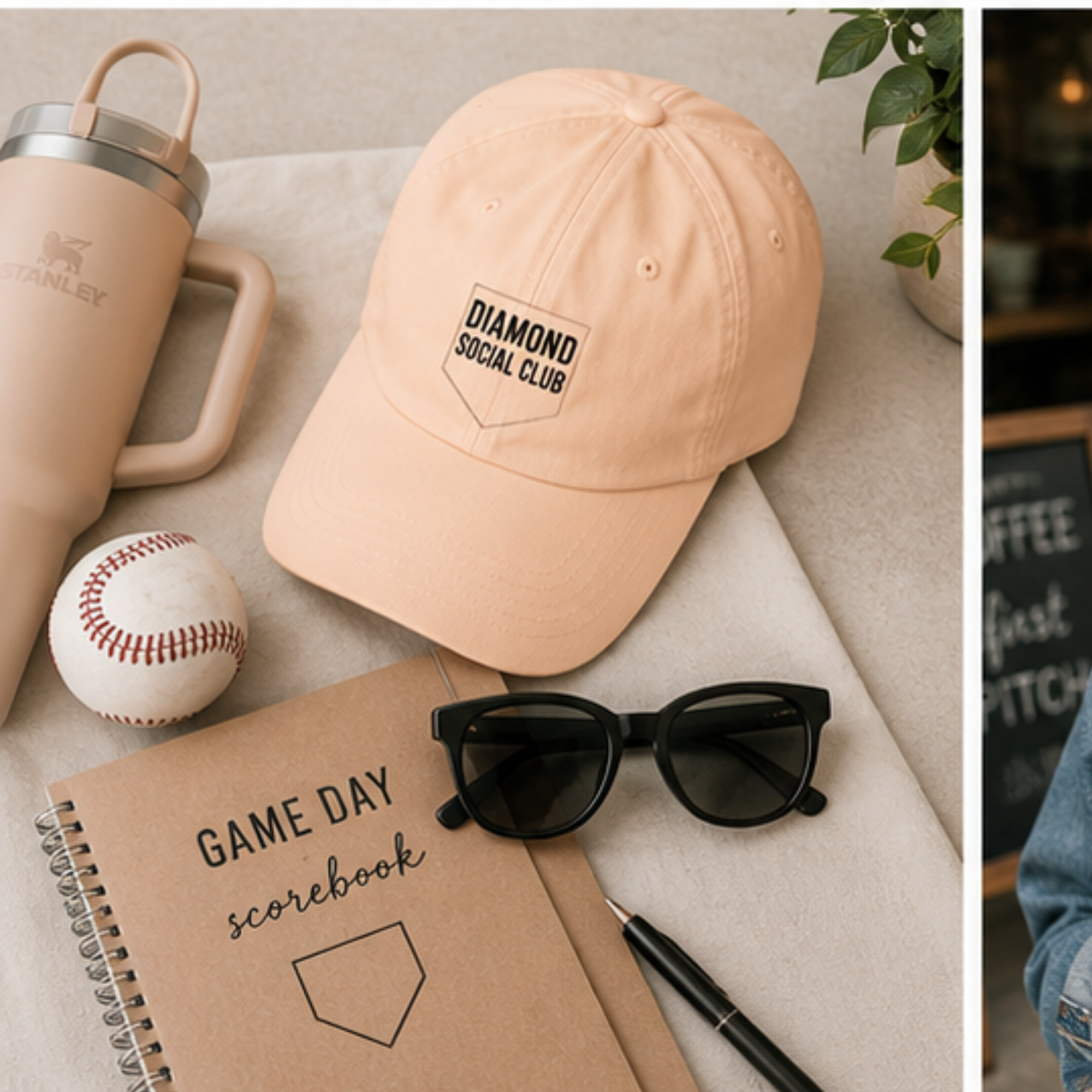 Diamond Social Club Ponytail Hat