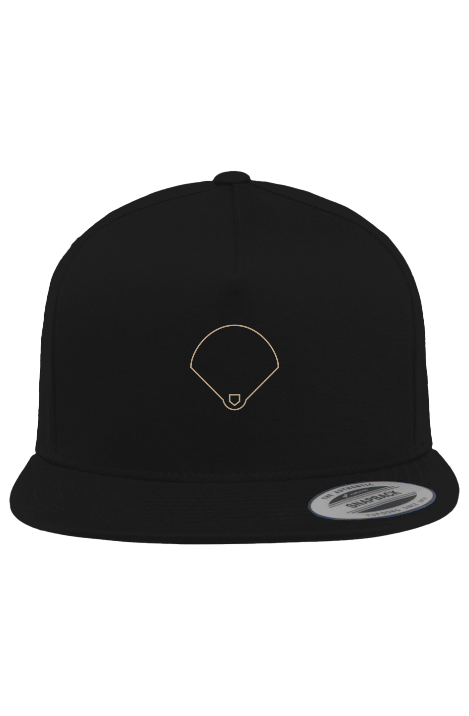 5-Panel Cotton Twill Snapback Cap