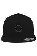 5-Panel Cotton Twill Snapback Cap