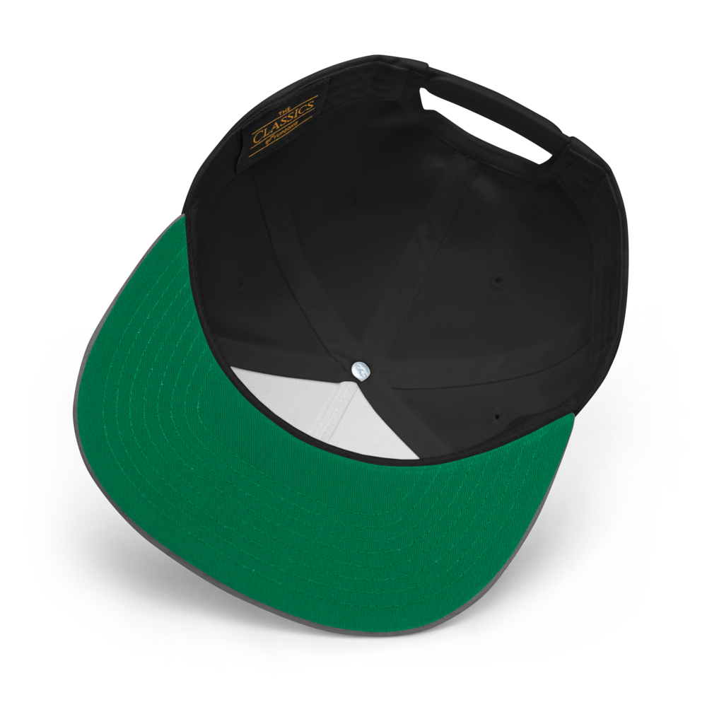 Diamond Life Baseball Snapback Hat - Black